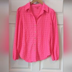 Lilly Pulitzer Button Down Top